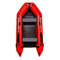 OMEGA - Надуваема моторна лодка с твърдо дъно 330 M Deluxe RT PT червена